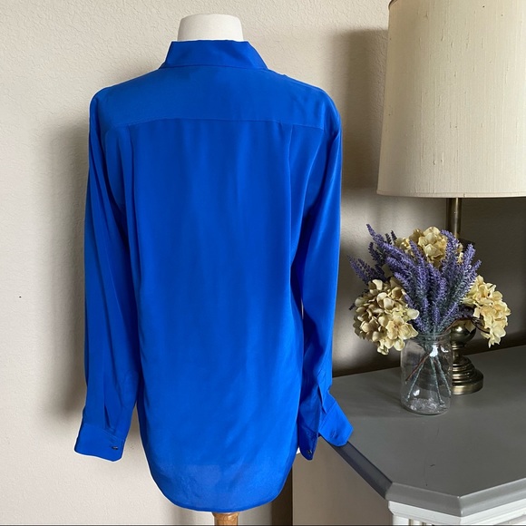 Banana Republic SILK button down shirt - Picture 6 of 7